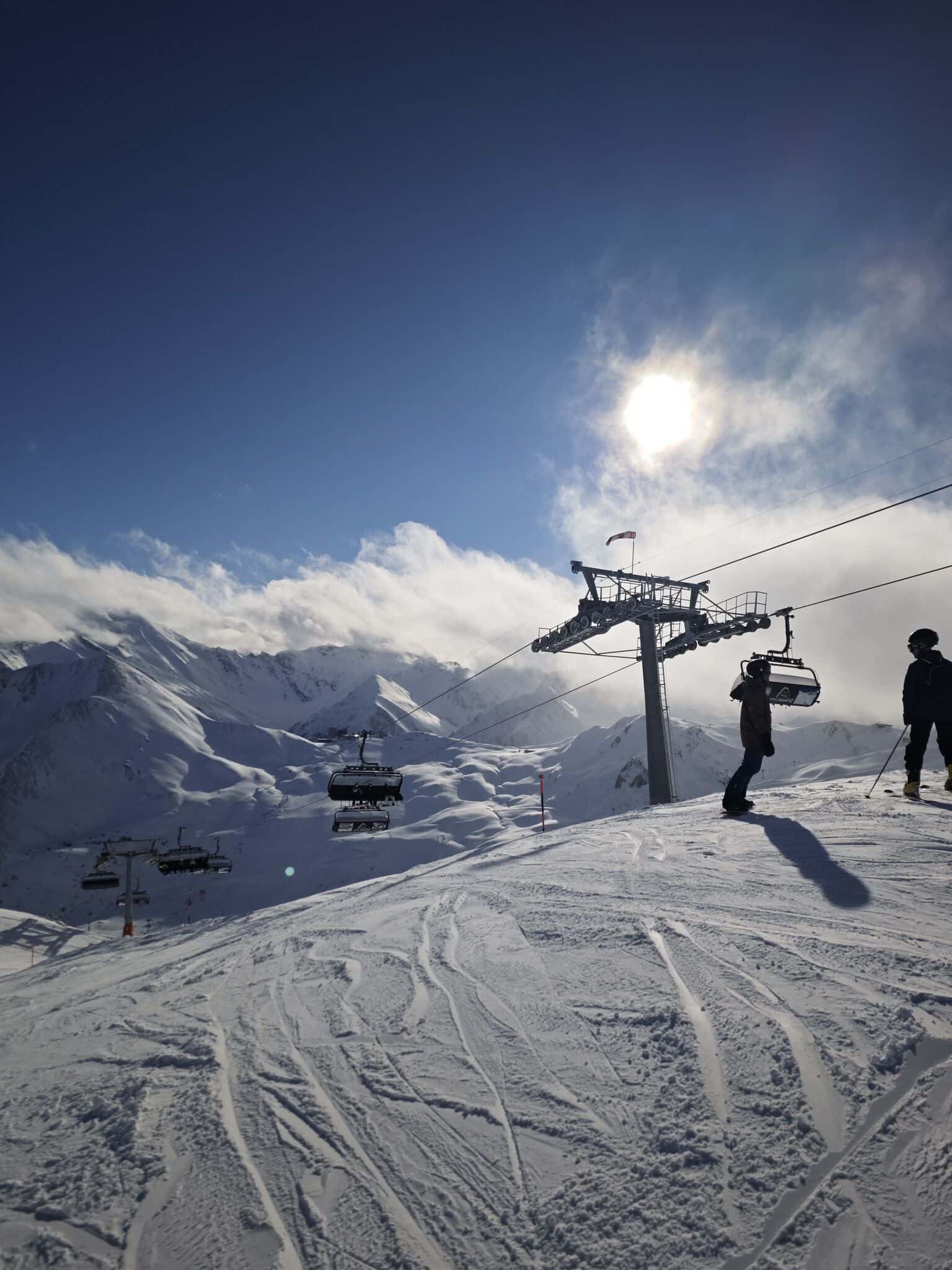 Samnaun Winterlandschaft