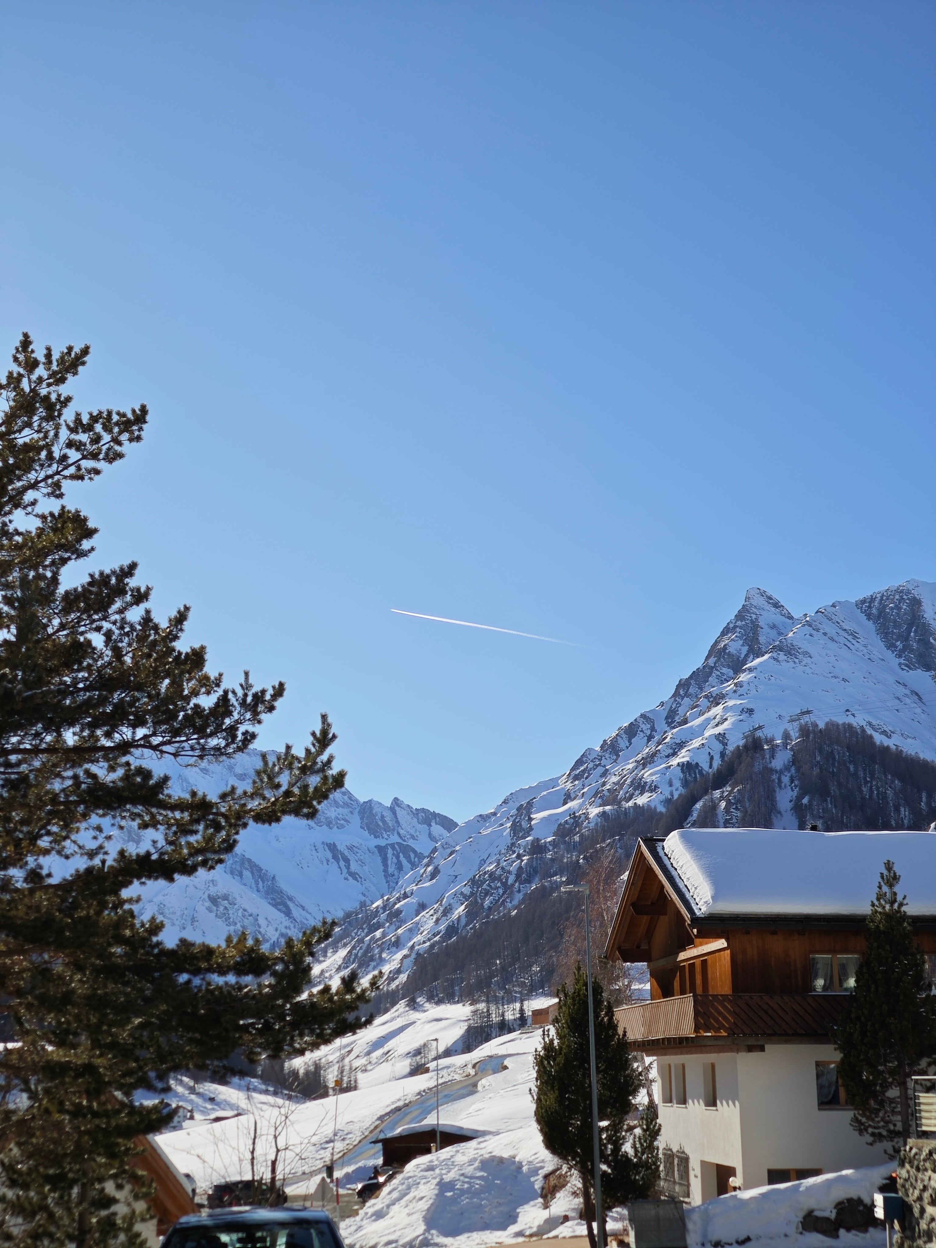 Samnaun Winterlandschaft
