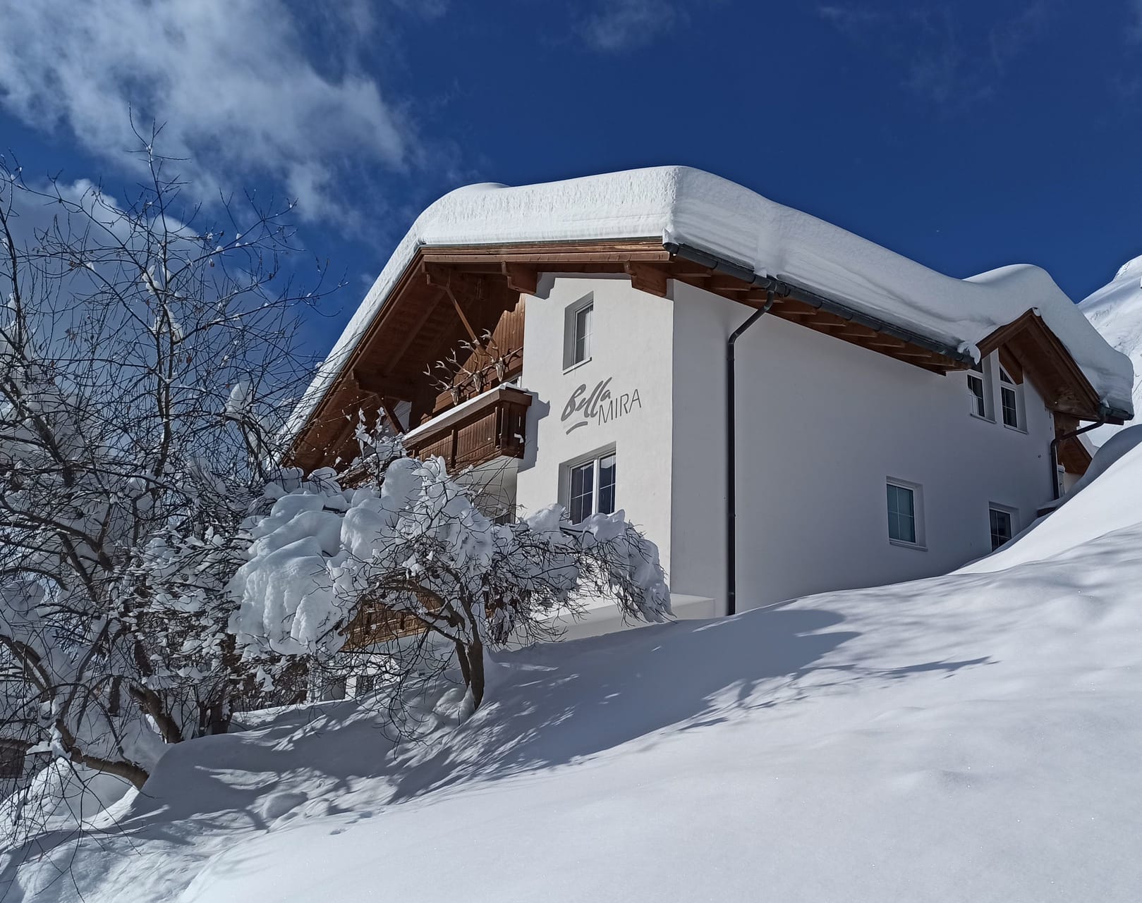 Samnaun Winter Landscape
